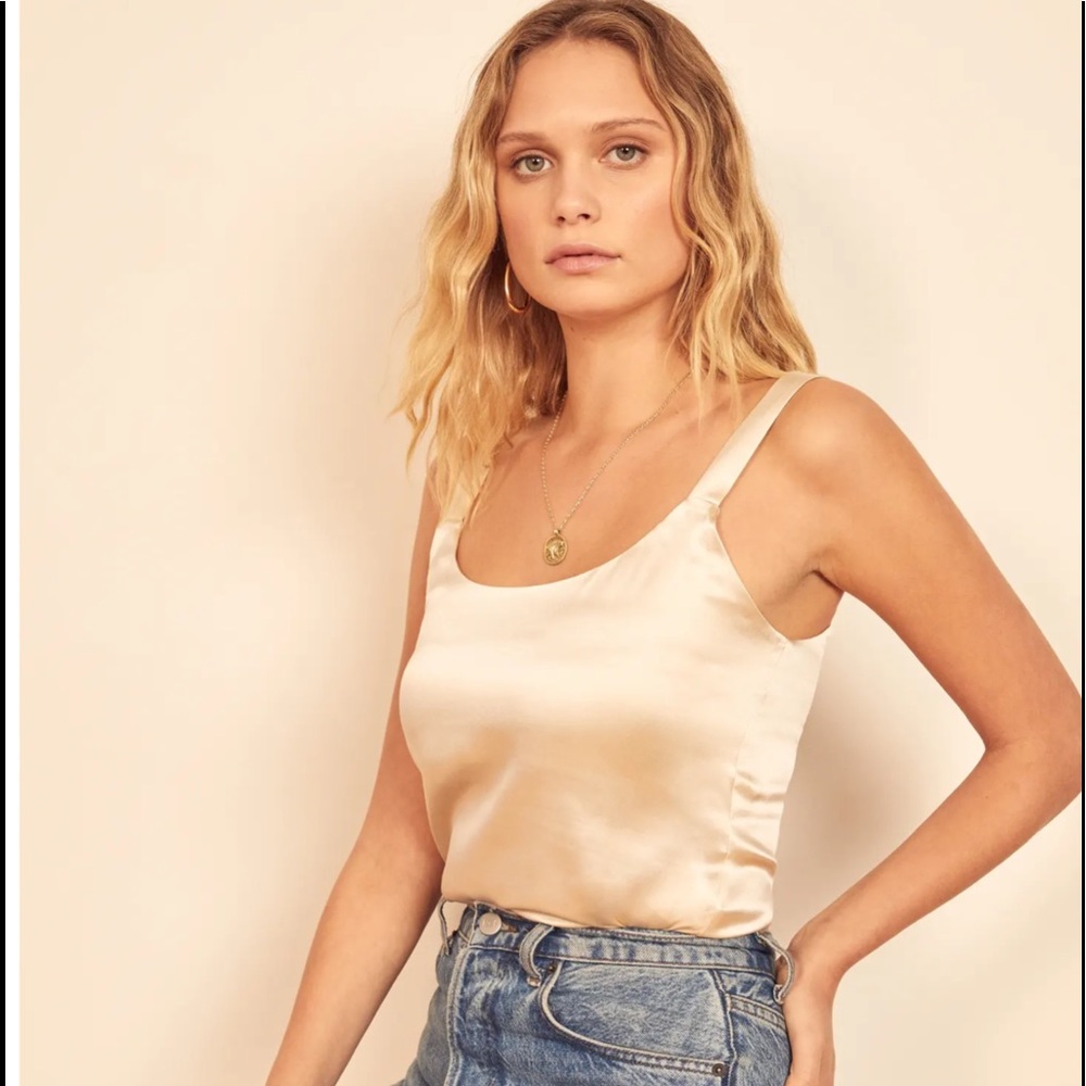 Reformation Silk Tank